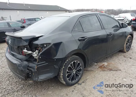 2016 Toyota Corolla Le z USA, uszkodzony, nr VIN 2T1BURHE1GC710381